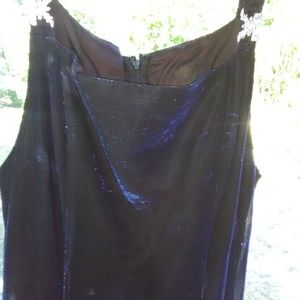 Betsy & Adam blue Gown